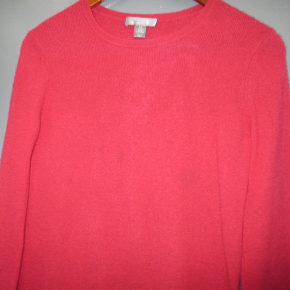 Cashmere By Charter Club Women's Sweater Size XS 100% Cashmere Red Sweater - Picture 4 of 11